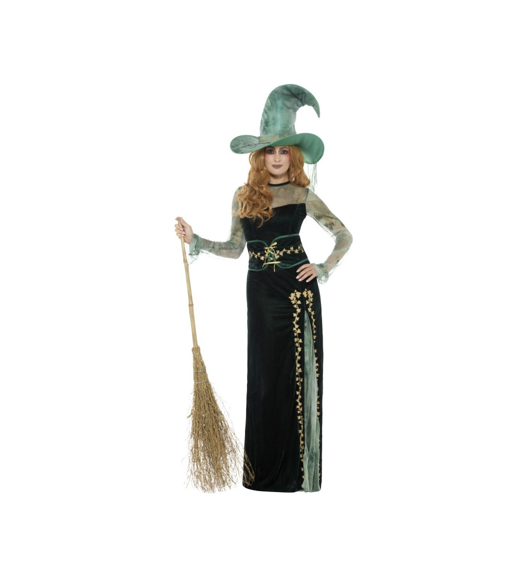Dámsky kostým Smaragdová čarodejnica