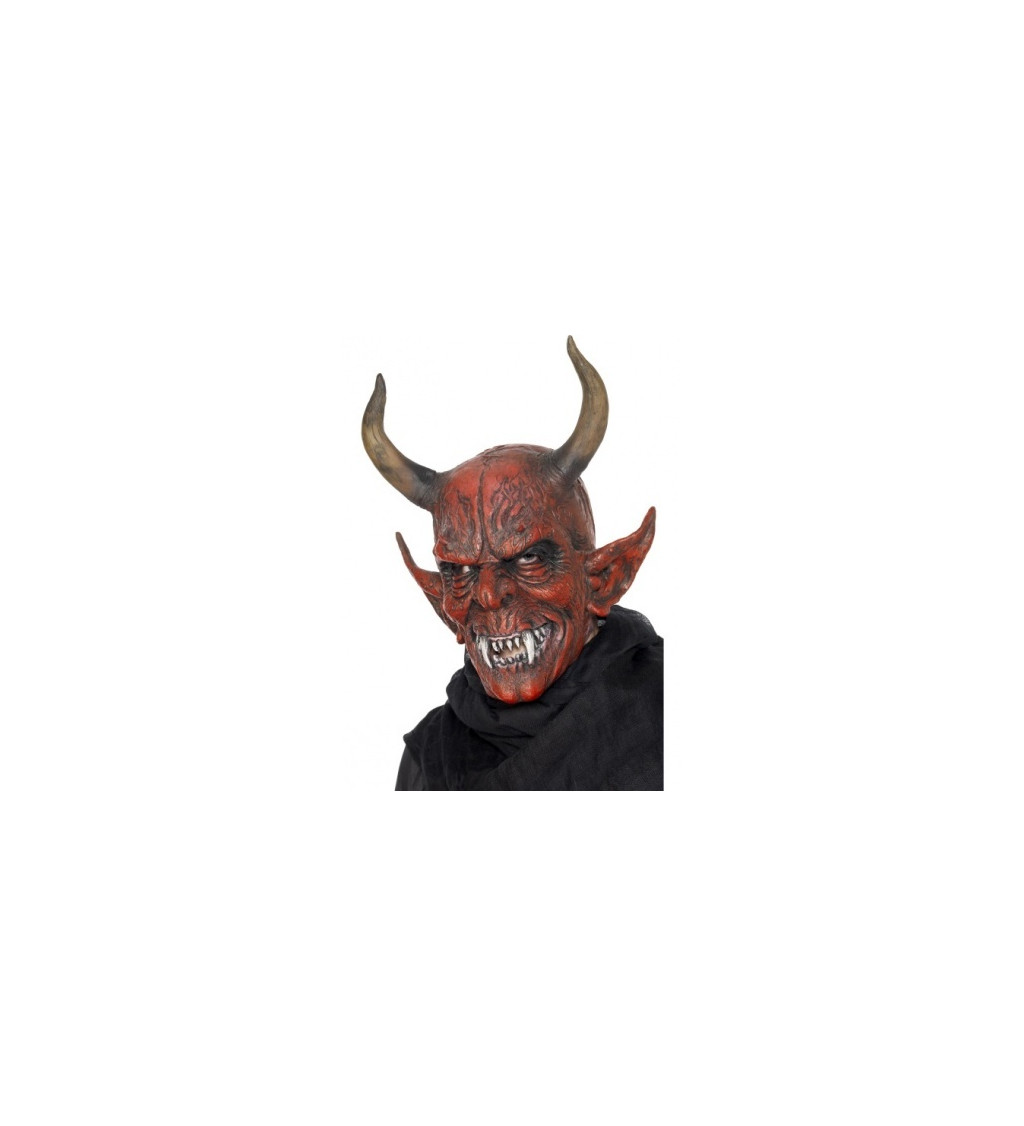 Maska Diabla s rohami