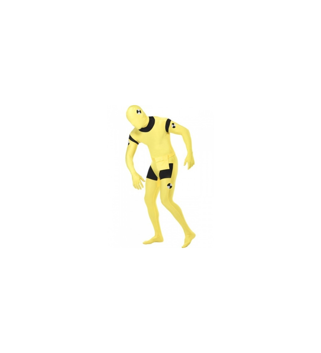Morphsuit crash dummy - žltý