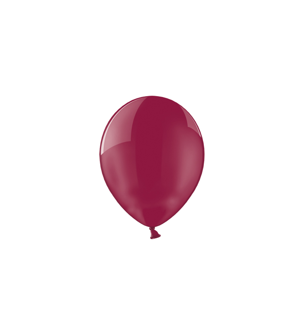 Latexové balóniky vínové, priehľadné