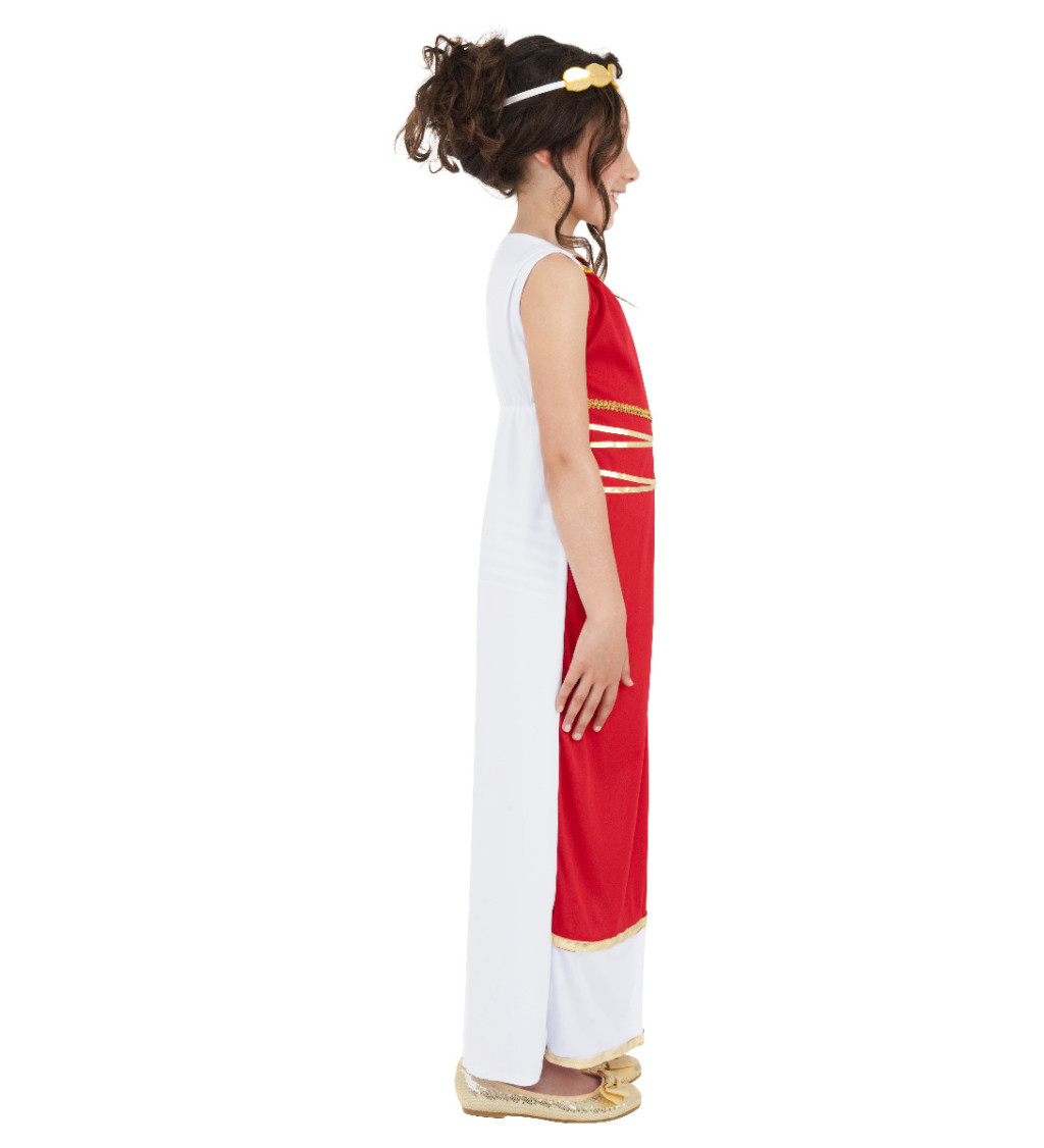 Detský kostým Rimanka - červená