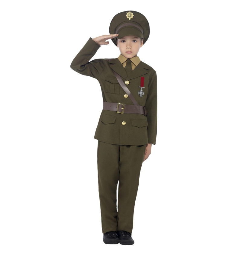 Detský kostým Vojenský dôstojník