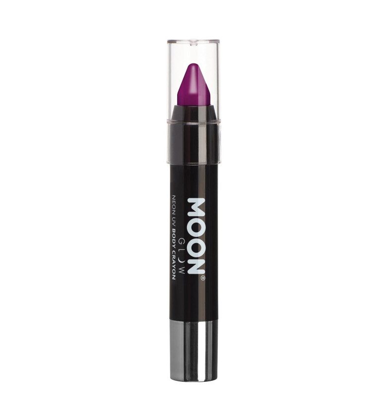 UV neónová ceruzka na líčenie - intense fialová