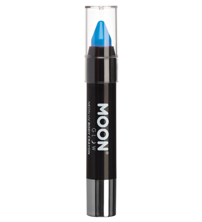 UV neónová ceruzka na líčenie - modrá