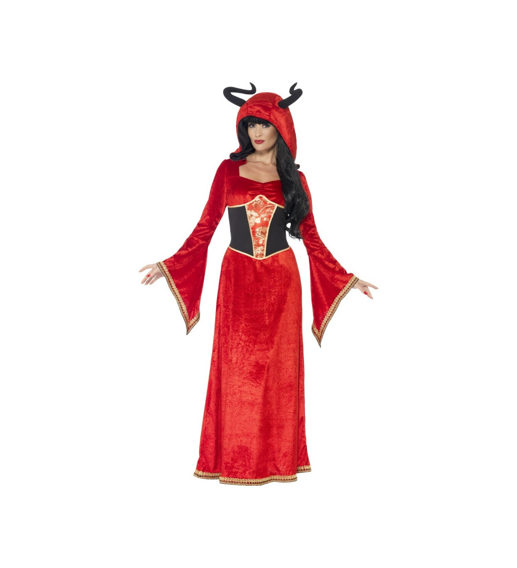Dámsky kostým Diabolská kráľovná