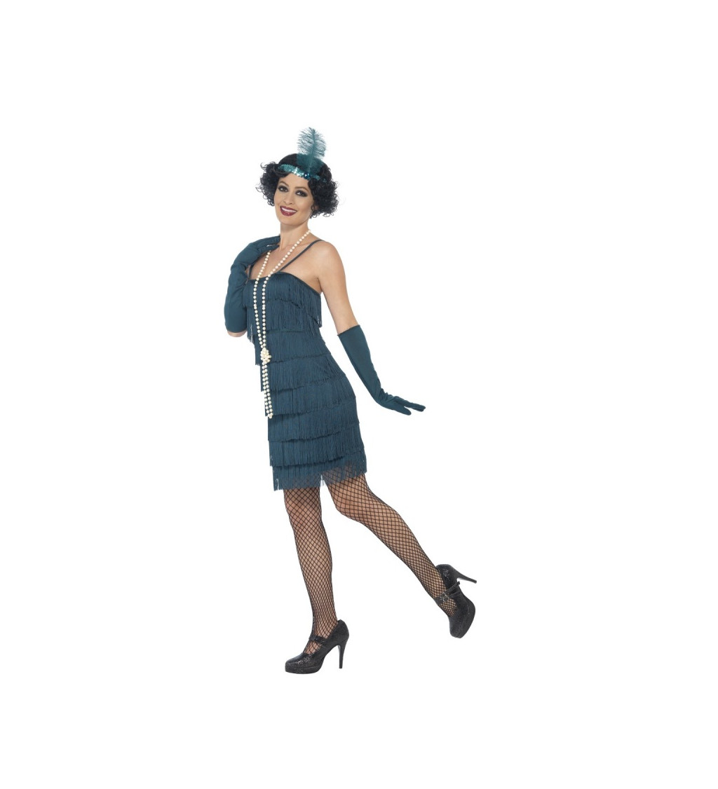 Kostým "Prohibícia - oceľovo modrý"