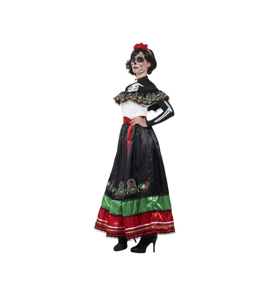 Dámsky kostým Mŕtva mexická tanečnica