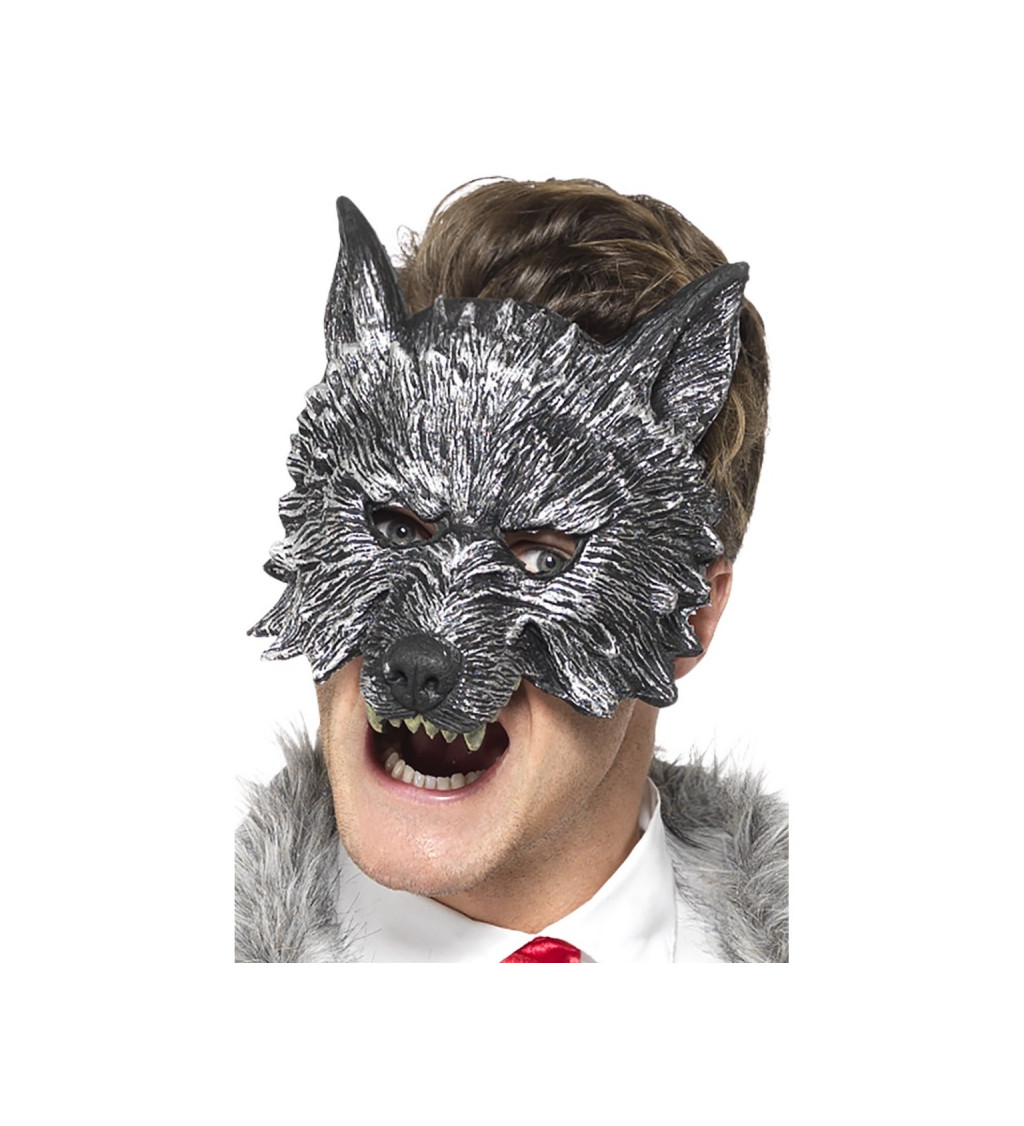 Maska Vlkodlak - na pol tváre II