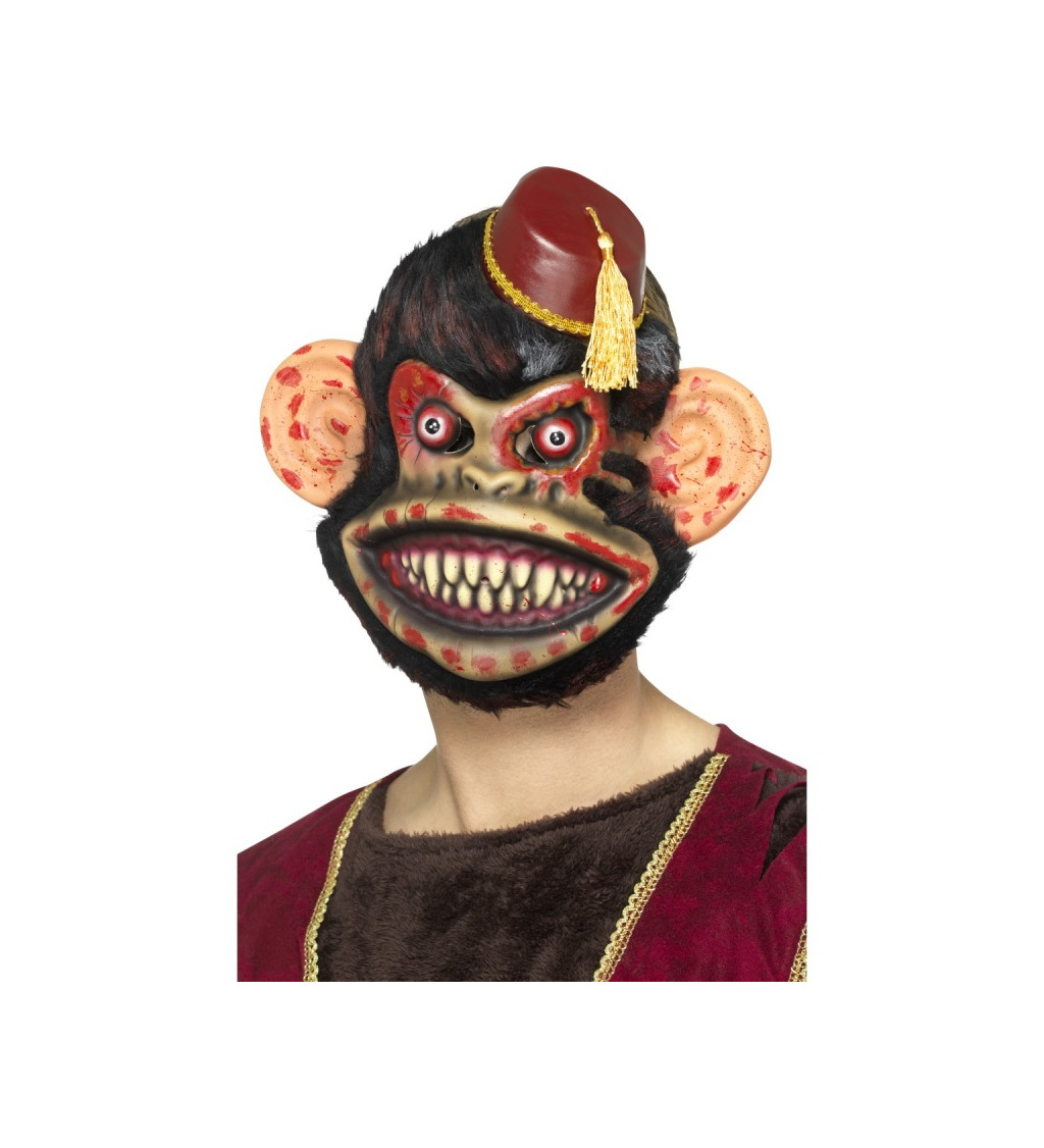 Plastická maska Krvilačná opica