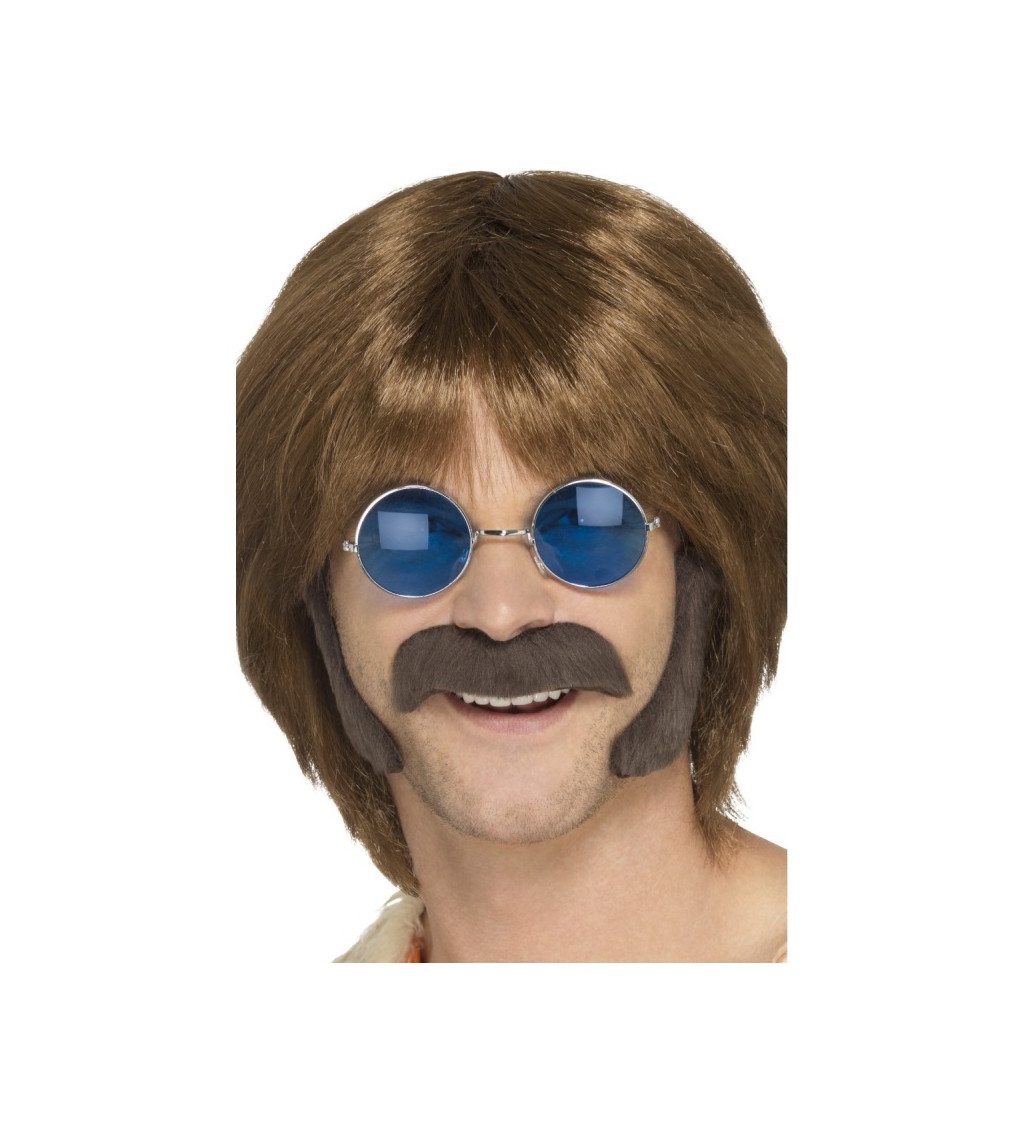 Bokombrady a fúzy - Disguise hnedé