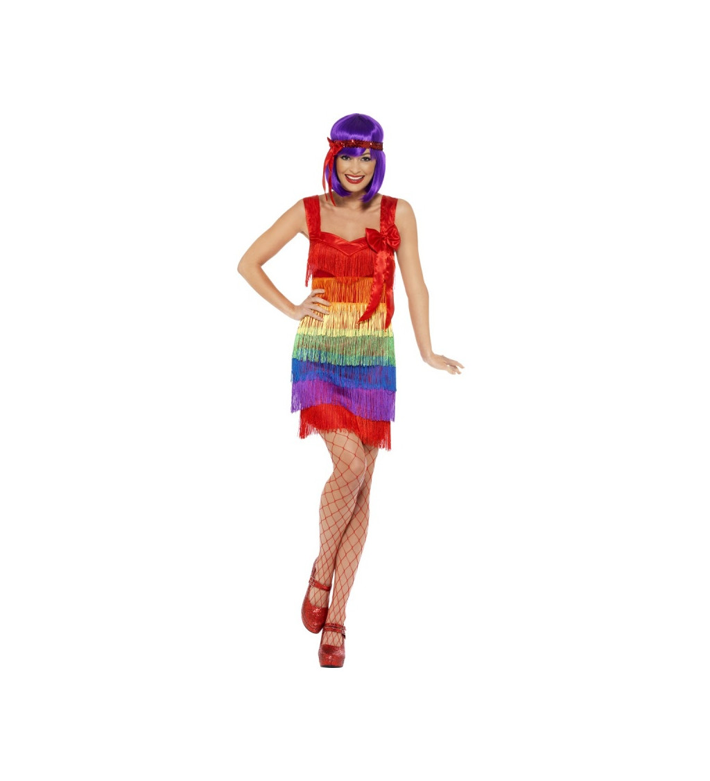 Kostým prohibícia - dúhová