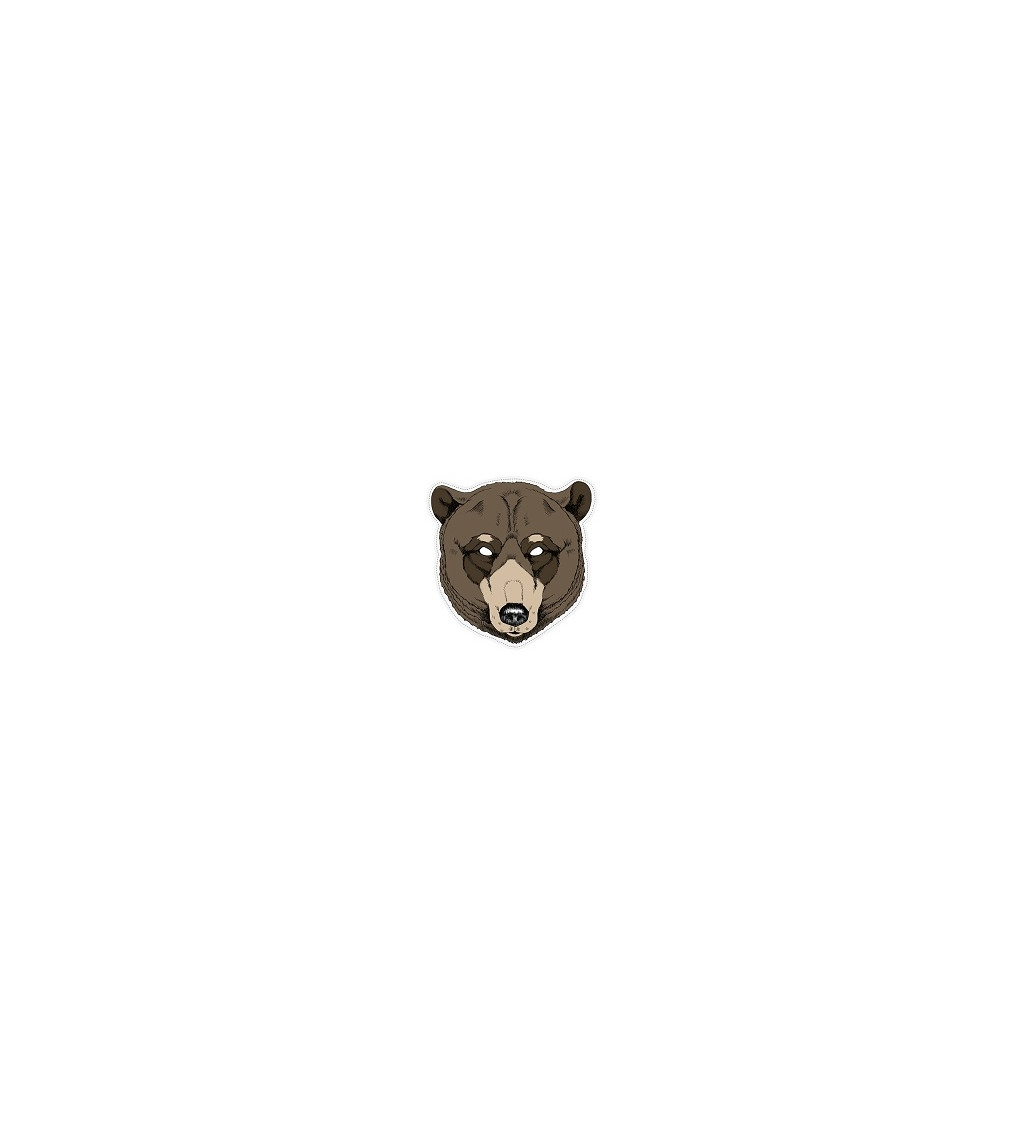 Párty maska Medveď II