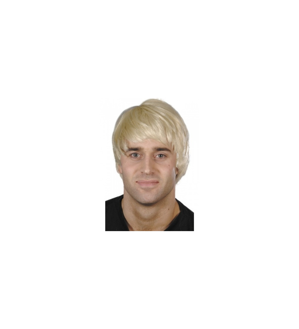 Moderná pánska parochňa – blond