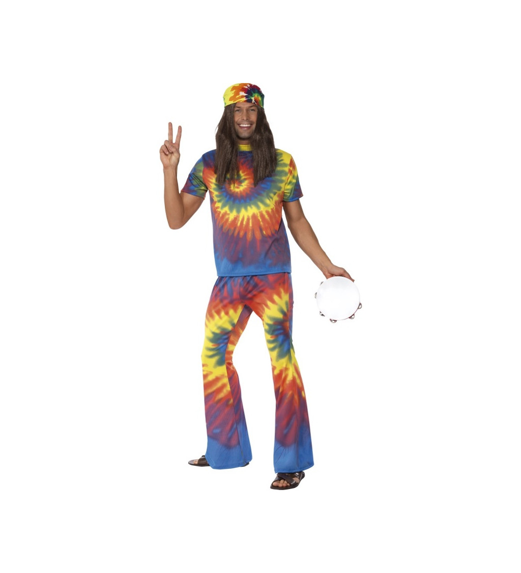 Kostým Hippie špirála - pánsky