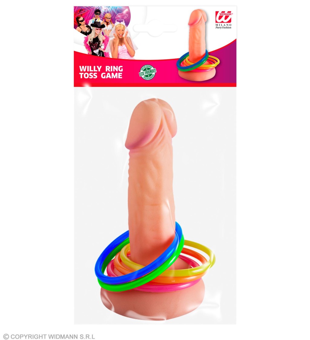 Hra Hádzanie krúžkov na penis