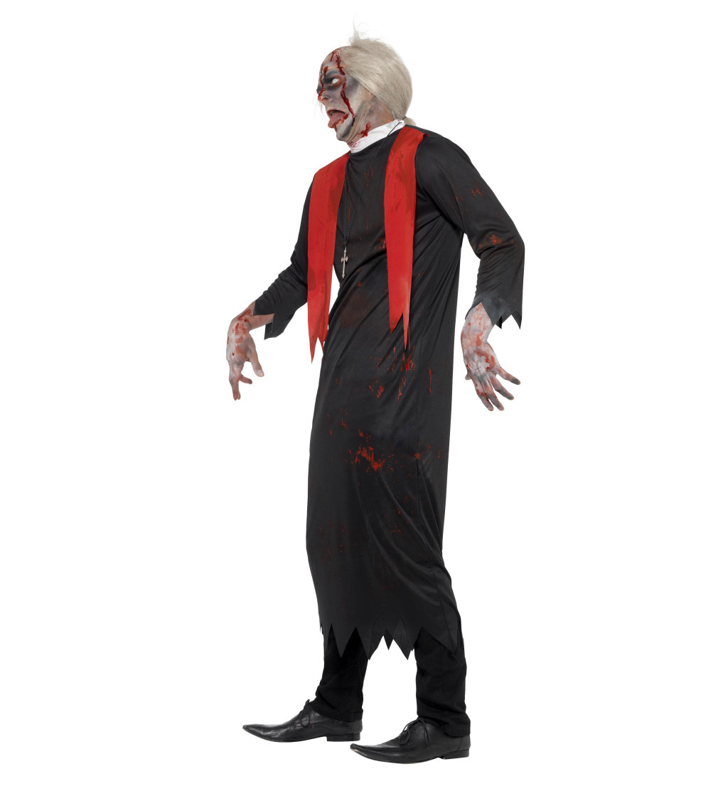 Pánsky kostým Zombie kňaz