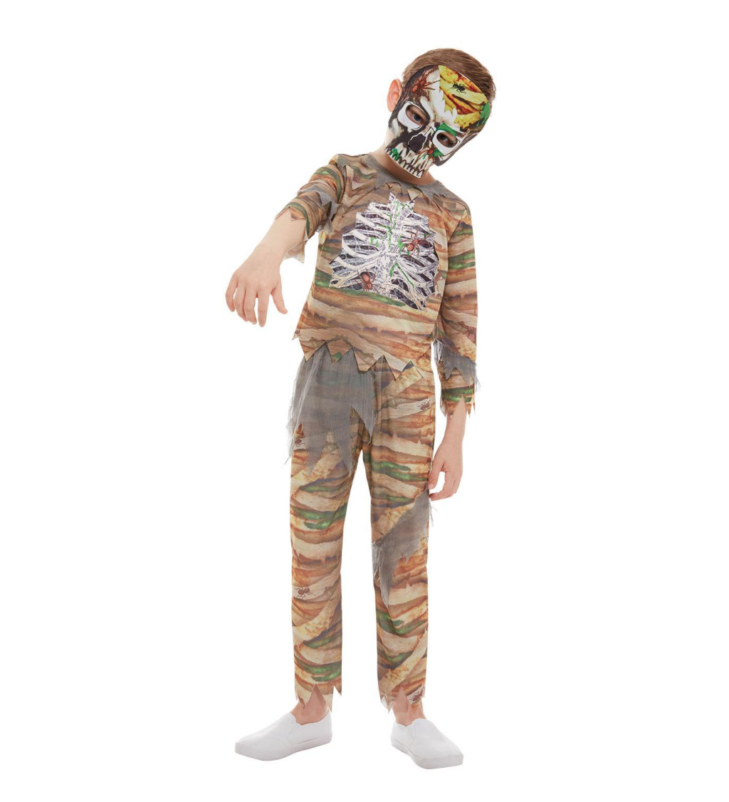 Detský kostým Zombie múmia