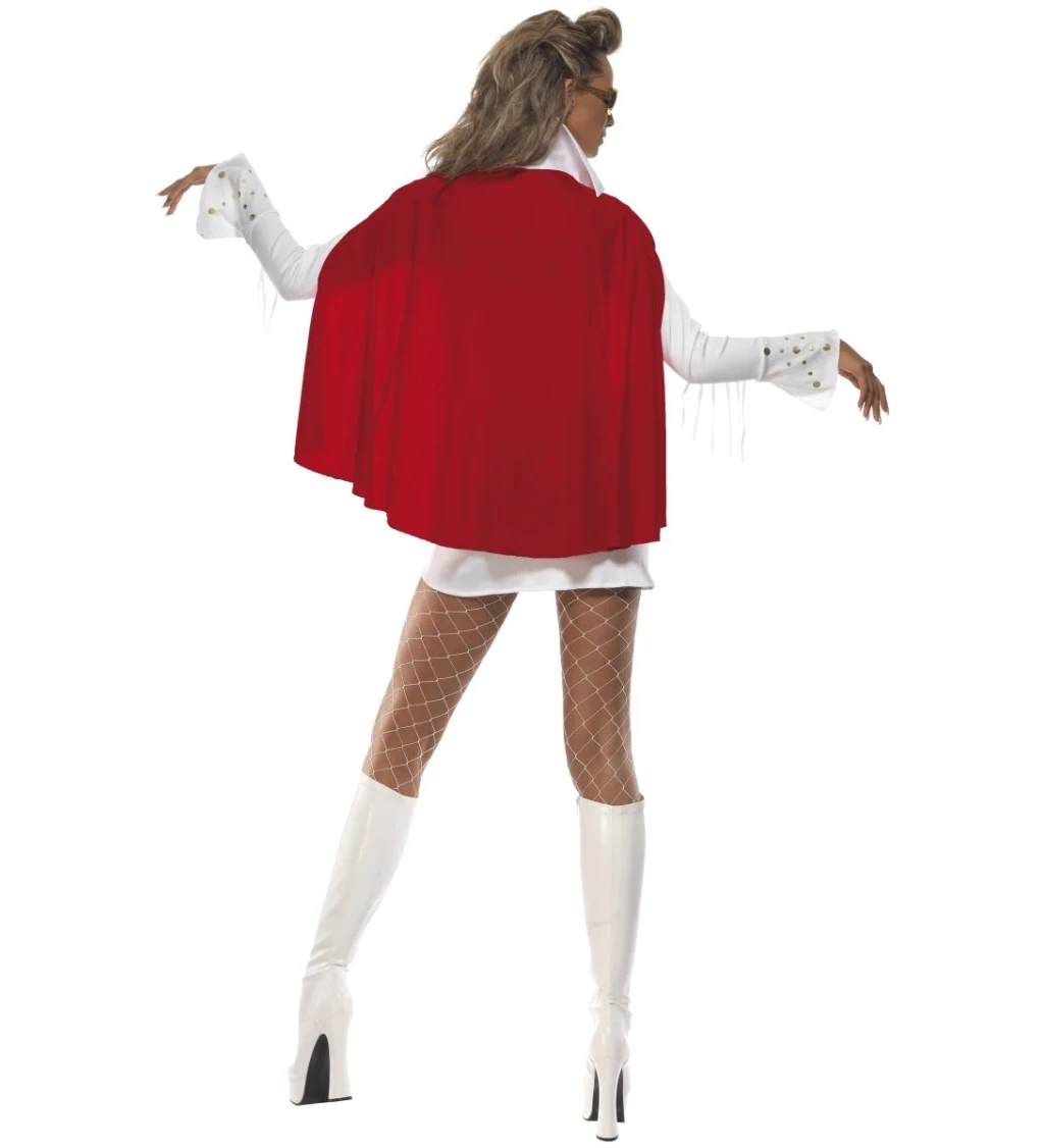 Deluxe Kostým Elviska - biely