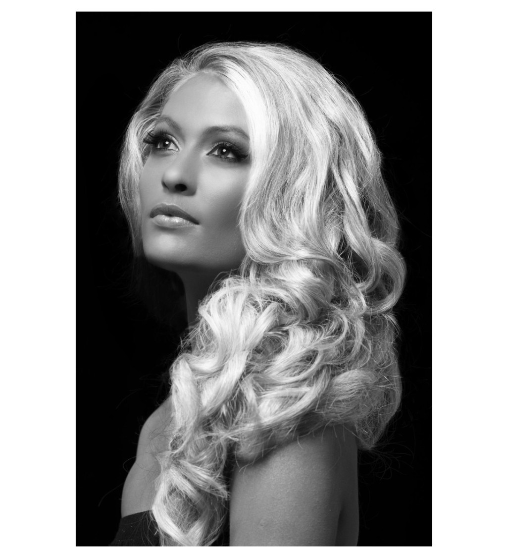 Sprej na vlasy a telo UV - biely