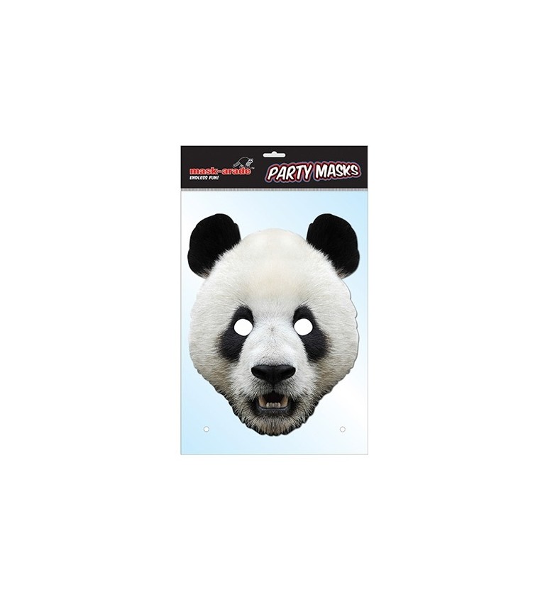Papierová maska - Panda