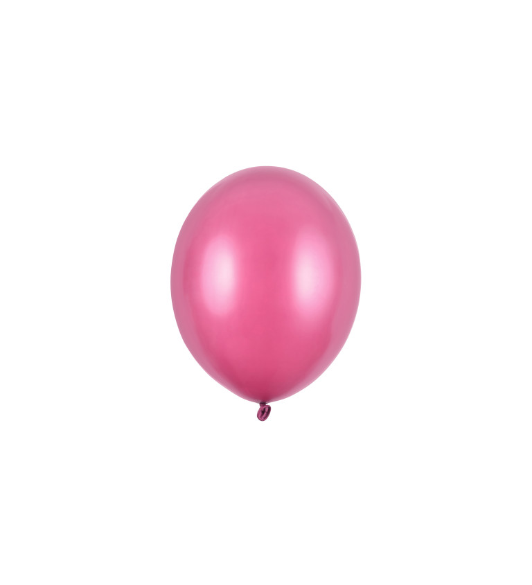 Mini Strong balóny - Metalická fuchsia